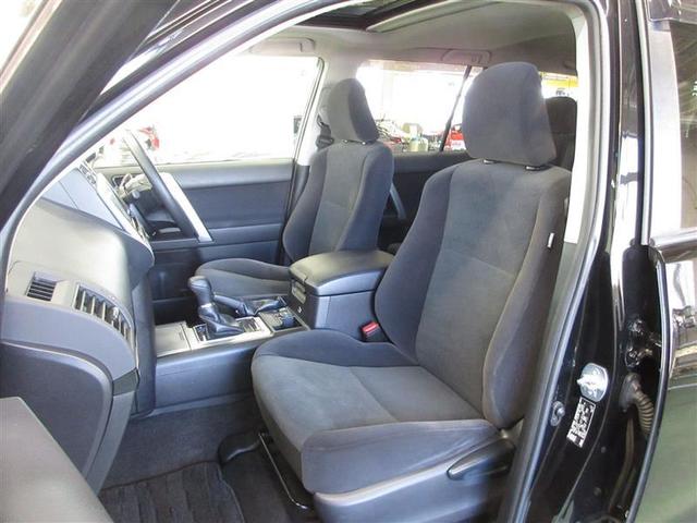 ランドクルーザープラド TX 4WD サンルーフ フルセグ メモリーナビ DVD再生 ミュージックプレイヤー接続可 バックカメラ 衝突被害軽減システム ETC LEDヘッドランプ 乗車定員7人 ワンオーナー 記録簿(28枚目)