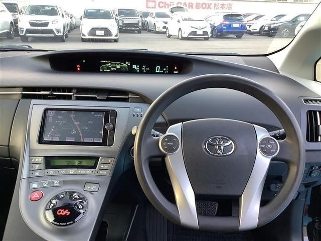 プリウス Sツーリングセレクション フルセグ メモリーナビ DVD再生 バックカメラ ETC LEDヘッドランプ(10枚目)