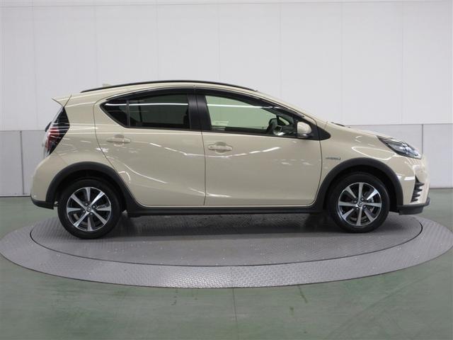 アクア クロスオーバー フルセグ メモリーナビ DVD再生 ミュージックプレイヤー接続可 バックカメラ 衝突被害軽減システム ETC ドラレコ LEDヘッドランプ 記録簿(5枚目)