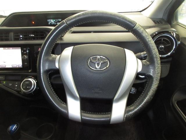 アクア Ｇブラックソフトレザーセレクション　フルセグ　メモリーナビ　ＤＶＤ再生　ミュージックプレイヤー接続可　衝突被害軽減システム　ＥＴＣ　ＬＥＤヘッドランプ（9枚目）