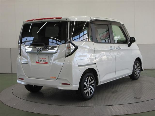 ルーミー カスタムG ワンセグ メモリーナビ ミュージックプレイヤー接続可 バックカメラ 衝突被害軽減システム 両側電動スライド LEDヘッドランプ ウオークスルー ワンオーナー 記録簿 アイドリングストップ(6枚目)