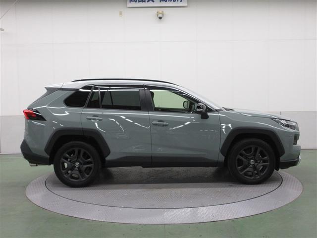 RAV4 ハイブリッドアドベンチャー 4WD フルセグ メモリーナビ ミュージックプレイヤー接続可 バックカメラ 衝突被害軽減システム ETC ドラレコ LEDヘッドランプ ワンオーナー(5枚目)