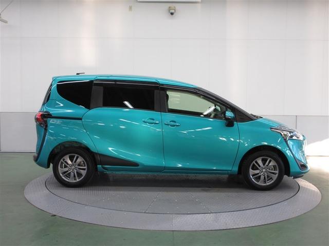 シエンタ G クエロ 4WD フルセグ メモリーナビ DVD再生 ミュージックプレイヤー接続可 バックカメラ 衝突被害軽減システム ETC 両側電動スライド LEDヘッドランプ ウオークスルー 乗車定員6人 3列シート(5枚目)