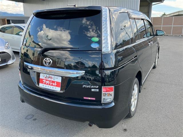 アイシス プラタナ　Ｖセレクション　４ＷＤ　バックカメラ　ＥＴＣ　両側電動スライド　ＨＩＤヘッドライト　ウオークスルー　乗車定員７人　３列シート　ワンオーナー　記録簿（4枚目）