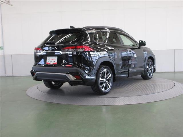 カローラクロス ハイブリッド Z ミュージックプレイヤー接続可 バックカメラ 衝突被害軽減システム ETC LEDヘッドランプ ワンオーナー フルエアロ 記録簿(6枚目)