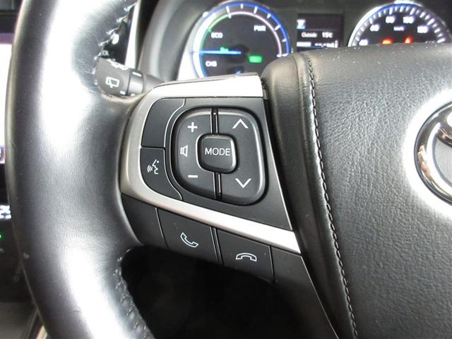 ハリアーハイブリッド プログレス　メタル　アンド　レザーパッケージ　４ＷＤ　革シート　フルセグ　メモリーナビ　ミュージックプレイヤー接続可　バックカメラ　衝突被害軽減システム　ＥＴＣ　ドラレコ　ＬＥＤヘッドランプ　ワンオーナー　フルエアロ　記録簿（10枚目）