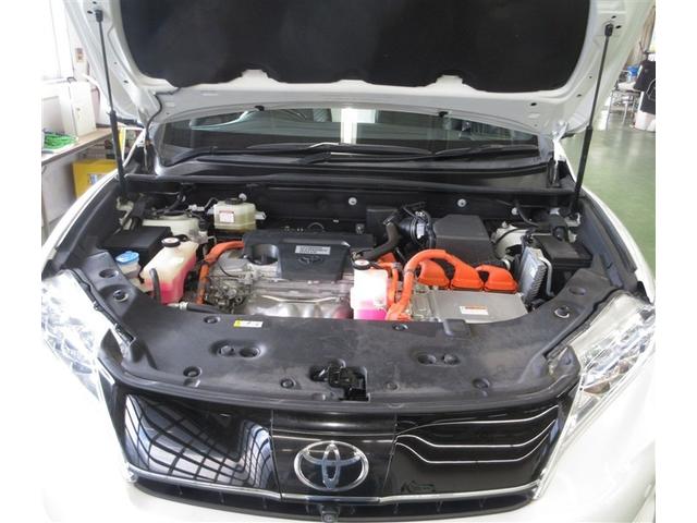 ハリアーハイブリッド プログレス　メタル　アンド　レザーパッケージ　４ＷＤ　革シート　フルセグ　メモリーナビ　ミュージックプレイヤー接続可　バックカメラ　衝突被害軽減システム　ＥＴＣ　ドラレコ　ＬＥＤヘッドランプ　ワンオーナー　フルエアロ　記録簿（31枚目）