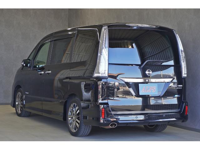 セレナ ライダパフォマスペクブラクラインＺＺ　ＳＨＶ　Ａセフ　１オーナー　ナビ　アラウンドビューモニター　ＥＴＣ　両側パワースライド　クルーズコントロール　クリアランスソナー　マット＆バイザー　エンジンスターター　整備記録簿（6枚目）