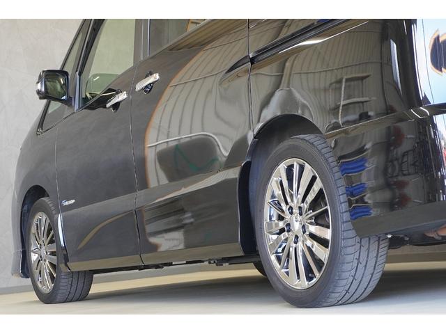 セレナ ライダパフォマスペクブラクラインＺＺ　ＳＨＶ　Ａセフ　１オーナー　ナビ　アラウンドビューモニター　ＥＴＣ　両側パワースライド　クルーズコントロール　クリアランスソナー　マット＆バイザー　エンジンスターター　整備記録簿（9枚目）