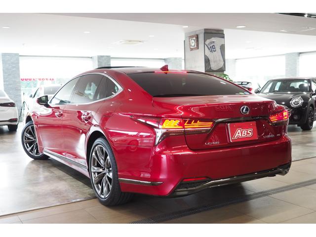 LS LS500h Fスポーツ AWD ムーンルーフ HUD ナビ パノラミックビューモニター ドライブレコーダー デジタルインナーミラー ETC2.0 LEDヘッドライト パドルシフト ハンズフリーパワートランク 整備記録簿(12枚目)