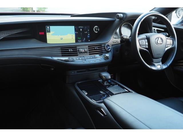 LS LS500h Fスポーツ AWD ムーンルーフ HUD ナビ パノラミックビューモニター ドライブレコーダー デジタルインナーミラー ETC2.0 LEDヘッドライト パドルシフト ハンズフリーパワートランク 整備記録簿(14枚目)