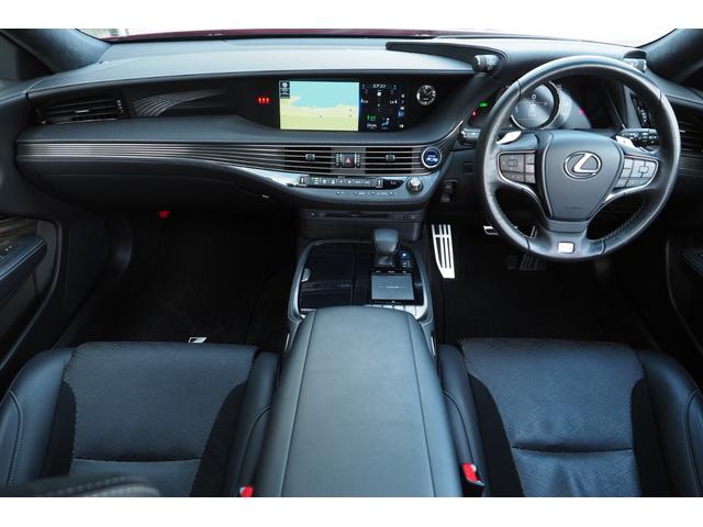 LS LS500h Fスポーツ AWD ムーンルーフ HUD ナビ パノラミックビューモニター ドライブレコーダー デジタルインナーミラー ETC2.0 LEDヘッドライト パドルシフト ハンズフリーパワートランク 整備記録簿(15枚目)