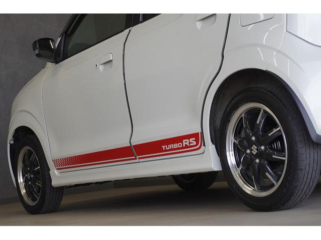 アルトターボＲＳ ベースグレード　禁煙車　ナビ　バックカメラ　前後ドライブレコーダー　ＨＩＤヘッドライト　電動格納ミラー　シートヒーター　パドルシフト　マット＆バイザー　スマートキー　プッシュスタート　整備記録簿（9枚目）