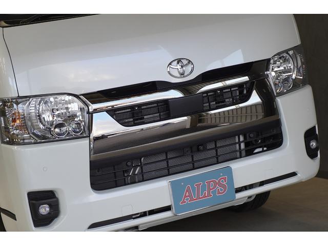 ハイエースバン スーパーＧＬ　ダークプライムＩＩ　１オーナー　ナビ　パノラミックビューモニター　デジタルインナーミラー　ＥＴＣ２．０　ＬＥＤヘッドランプ　両側パワースライド　リヤヒーター＆クーラー　ＯＰ１５インチＡＷ　スマートキー（3枚目）