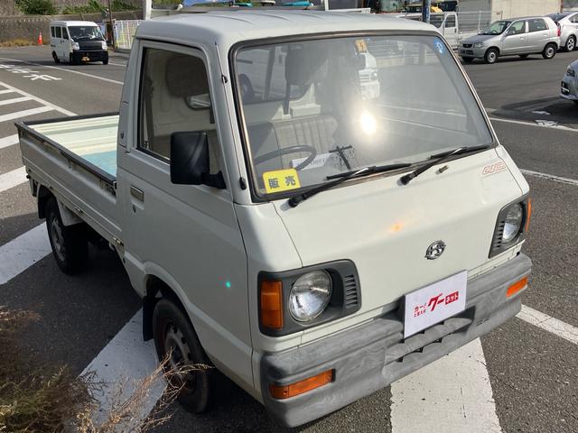 サンバートラック（スバル）営農 4WD 4速マニュアル 走行