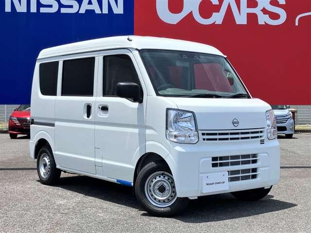 ＮＶ１００クリッパーバン ６６０　ＤＸ　ハイルーフ　４ＷＤ　４ＷＤ　エマ－ジェンシ－ブレ－キ　踏み間違い防　スマートキー　禁煙車両　助手席エアバック　パートタイム４ＷＤ　キーレスキー　パワーウィンドー　パワステ付き　運転席エアバック　エアコン　ＡＢＳ付き　レーンアシスト（5枚目）
