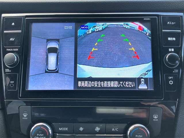エクストレイル ２．０　２０Ｘｉ　Ｖセレクション　２列車　４ＷＤ　純正ナビ・ＴＶ　プロパイロット　踏み間違い防止　盗難防止　全周囲モニター　オールモード４ＷＤ　ＬＥＤヘッドライト　ＬＤＰ　ｉストップ　レーダークルーズ　ＥＴＣ　アルミ　メモリーナビ　スマートキー　バックモニター　ＡＢＳ　ナビＴＶ（5枚目）