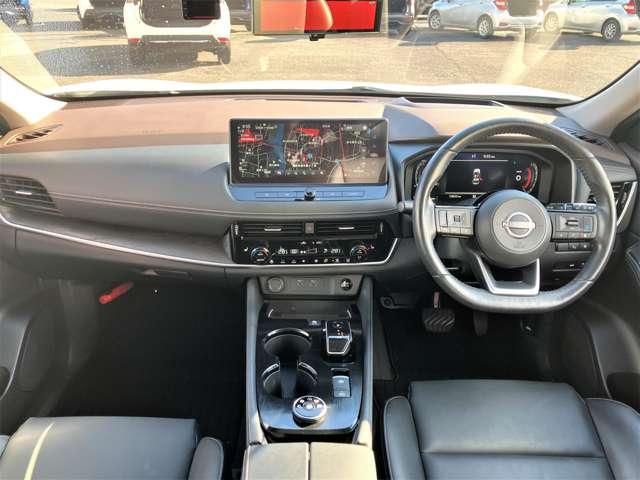 エクストレイル 1.5 G e-4ORCE 4WD メ-カ-装着ナビ・TV プロパイロット パークアシスト 禁煙 LEDヘッドランプ ナビTV スマートキー レーダークルーズ LKA キーフリー ETC 4WD アルミホイール メモリーナビ ドライブレコーダー バックカメラ サイドカメラ(3枚目)