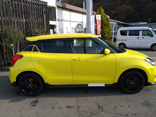 スイフトスポーツ ZC33S ファイナルエディション 特別仕様車 インタークーラー付きターボエンジン 6速マニュアルシフト オートクルーズコントロール オートライト&ハイビーム 運転席シートヒーター 後方ソナーセンサー 登録済み未使用車(6枚目)