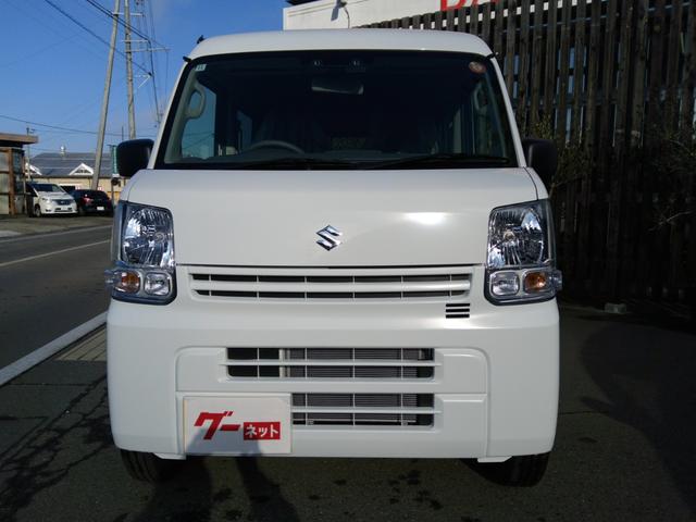 エブリイ PAリミテッド 4WD(パートタイム・2WD・AUTO・LOCKモード切替式)CVT デュアルカメラブレーキサポート安全装置装着 車線逸脱警報 後方障害物ソナーセンサー オートライト&ハイビーム 届け出済み未使用車(4枚目)