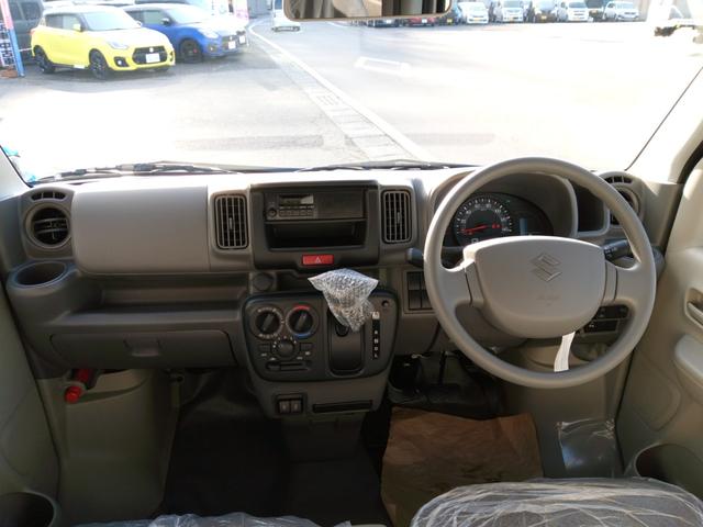 エブリイ PAリミテッド 4WD(パートタイム・2WD・AUTO・LOCKモード切替式)CVT デュアルカメラブレーキサポート安全装置装着 車線逸脱警報 後方障害物ソナーセンサー オートライト&ハイビーム 届け出済み未使用車(21枚目)