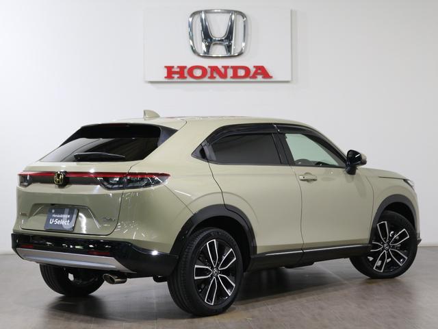 ヴェゼル e:HEVZ ギャザズメモリーナビ フルセグ DVD リアカメラ ETC BSi シートヒーター パドルシフト LEDヘッドライト アルミホイール(5枚目)