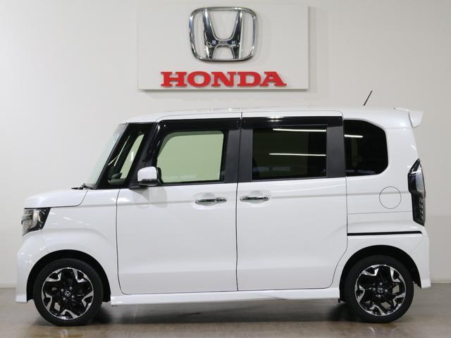 N-BOXカスタム G・Lターボホンダセンシング ギャザズメモリーナビ フルセグ DVD リアカメラ ETC 両側電動スライドドア LEDヘッドライト アルミホイール(4枚目)