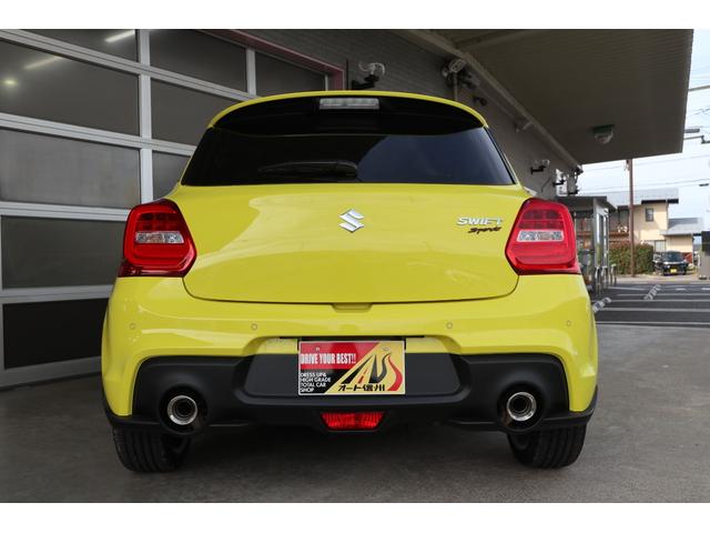 スイフトスポーツ ZC33S ファイナルエディション ZC33Sファイナルエディション フロアマット(チェッカー) バイザー ETC オーディオレス 6MT ワンオーナー(9枚目)