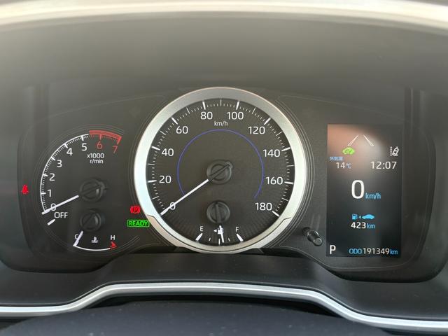 カローラツーリング ハイブリッド S 4WD ワンオーナー 純正ナビ バックカメラ フルセグTV 衝突被害軽減ブレーキ 前後ドラレコ ETC 純正16インチアルミ LEDヘッドライト スマートキー(6枚目)