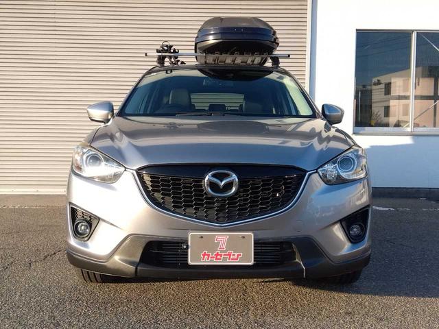 ＣＸ－５ ＸＤ　社外ナビ　フルセグＴＶ　ＣＤ・ＤＶＤ　ラジオ　Ｂｌｕｅｔｏｏｔｈ　バックカメラ・フロントカメラ・サイドカメラ　ＥＴＣ　シートヒーター　パワーシート　衝突軽減ブレーキ　ルーフＢＯＸ　純正ＢＯＳＥスピーカ（2枚目）