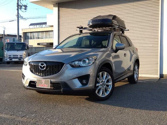 ＣＸ－５ ＸＤ　社外ナビ　フルセグＴＶ　ＣＤ・ＤＶＤ　ラジオ　Ｂｌｕｅｔｏｏｔｈ　バックカメラ・フロントカメラ・サイドカメラ　ＥＴＣ　シートヒーター　パワーシート　衝突軽減ブレーキ　ルーフＢＯＸ　純正ＢＯＳＥスピーカ（57枚目）