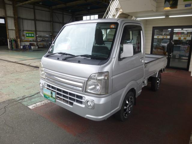 キャリイトラック ＫＸ　パートタイム４ＷＤ　パワステ　パワーウィンドウ　運転席エアバック　純正ナビ　ワンセグテレビ　バックカメラ　ＥＴＣ　社外アルムホイール（2枚目）