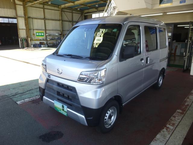 ハイゼットカーゴ ＤＸ　ＳＡＩＩＩ　パートタイム４ＷＤ　パワステ　前席パワーウィンドウ　ＡＢＳ　エアバック　社外ナビ　バックカメラ　ＥＴＣ（2枚目）
