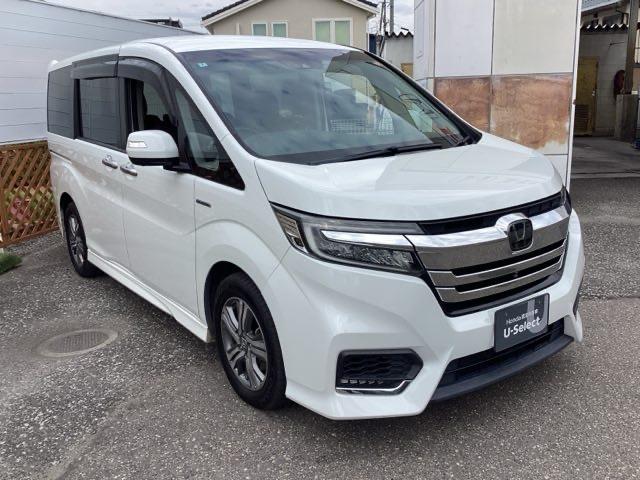 ステップワゴンスパーダ スパーダハイブリッドＧ・ＥＸホンダセンシング　フルセグナビ／ブルートゥース　　　　　　　　　　　　　　　　　　　　　　　　　　ドラレコ（前後）　純正エンスタ　全周囲カメラ（フロント／サイド／リア）　シートヒーター（前席）ホンダセンシング（5枚目）