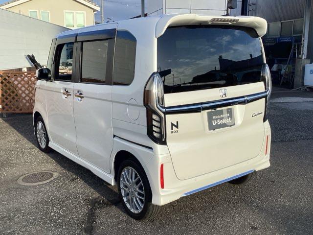 Ｎ－ＢＯＸカスタム Ｌターボ　フルセグナビ／ブルートゥース　　　　　　　　　　　　　　　　　　　　　　　　　　ドアレコ（前後）　シートヒーター（前席）　パドルシフト　ホンダセンシング　ＬＥＤヘッド（5枚目）