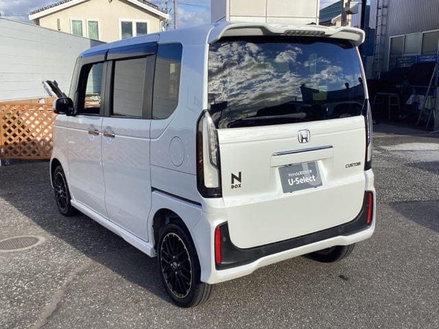 Ｎ－ＢＯＸカスタム ターボコーディネートスタイル　４ＷＤ　フルセグナビ／ブルートゥース／ホンダコネクト　シートヒーター（前席）パドルシフト　ホンダセンシング　ＬＥＤヘッドライト（5枚目）