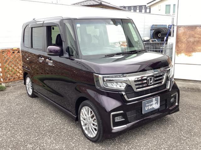 N-BOXカスタム Lターボ フルセグナビ/ブルートゥース ドライブレコーダー(前後) シートヒーター(前席) パドルシフト ホンダセンシング LEDヘッドライト(4枚目)