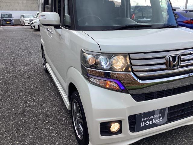 N-BOXカスタム G・Lパッケージ フルセグナビ/ブルートゥース                          HIDヘッド 左側パワースライド(32枚目)