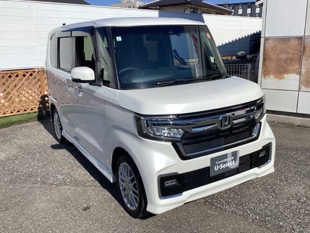 N-BOXカスタム Lターボ フルセグナビ/ブルートゥース                          ドラレコ(前後) シートヒーター(前席) パドルシフト ホンダセンシング LEDヘッド(4枚目)