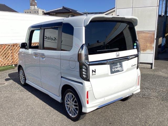 N-BOXカスタム Lターボ フルセグナビ/ブルートゥース                          ドラレコ(前後) シートヒーター(前席) パドルシフト ホンダセンシング LEDヘッド(5枚目)