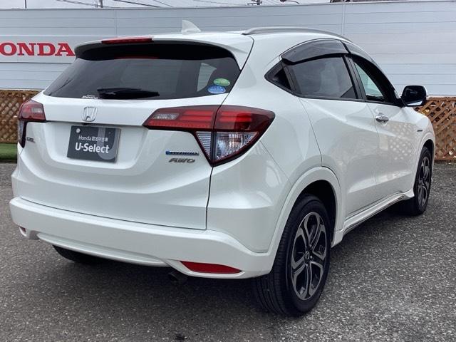 ヴェゼル ハイブリッドZ・ホンダセンシング 4WD フルセグナビ/ブルートゥース シートヒーター(前席) 純正エンジンスターター 電動シート(前席) LEDヘッドライト(8枚目)
