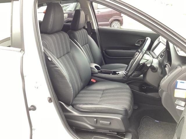 ヴェゼル ハイブリッドZ・ホンダセンシング 4WD フルセグナビ/ブルートゥース シートヒーター(前席) 純正エンジンスターター 電動シート(前席) LEDヘッドライト(12枚目)