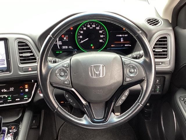 ヴェゼル ハイブリッドZ・ホンダセンシング 4WD フルセグナビ/ブルートゥース シートヒーター(前席) 純正エンジンスターター 電動シート(前席) LEDヘッドライト(19枚目)