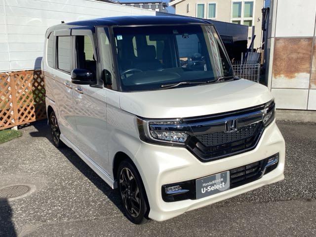 N-BOXカスタム G・Lターボホンダセンシング フルセグナビ/ブルートゥース ドライブレコーダー(前) シートヒーター(前席) パドルシフト LEDヘッドライト オーバーヘッドコンソール(4枚目)