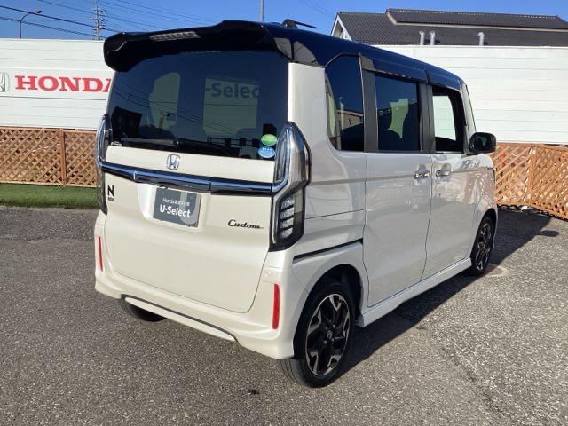 N-BOXカスタム G・Lターボホンダセンシング フルセグナビ/ブルートゥース ドライブレコーダー(前) シートヒーター(前席) パドルシフト LEDヘッドライト オーバーヘッドコンソール(7枚目)