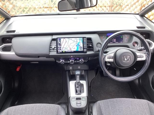 フィット e:HEVホーム 4WD フルセグナビ/ブルートゥース ドライブレコーダー(前後) 純正エンジンスターター ホンダセンシング LEDヘッドライト(14枚目)