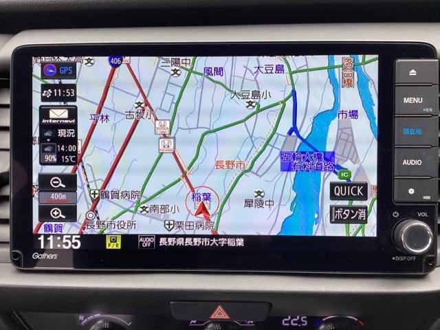 フィット e:HEVホーム 4WD フルセグナビ/ブルートゥース ドライブレコーダー(前後) 純正エンジンスターター ホンダセンシング LEDヘッドライト(22枚目)