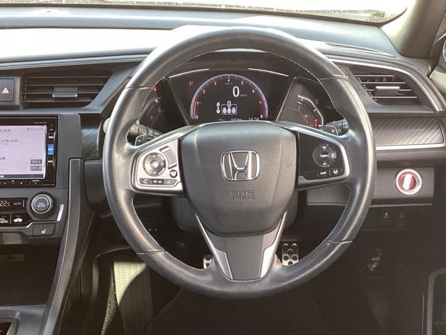 シビック ハッチバック フルセグナビ/ブルートゥース ドラレコ(前) シートヒーター(前席) パドルシフト ホンダセンシング LEDヘッド(15枚目)