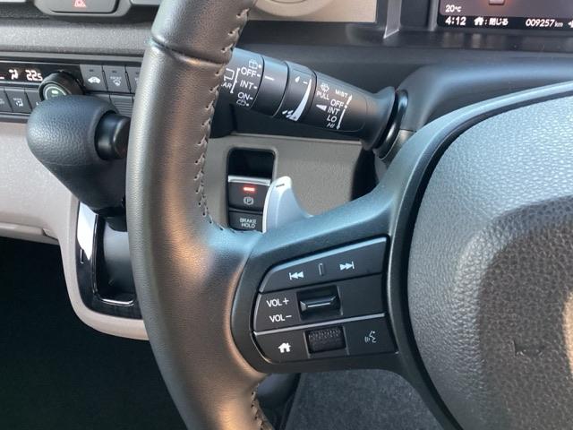 Ｎ－ＢＯＸジョイ ターボ　フルセグナビ／ブルートゥース／ホンダコネクト　　　　　　　　　　　　　　　　　　ドラレコ（前後）　シートヒーター（前席）　全周囲カメラ（フロント／サイド／リア）　パドルシフト　ホンダセンシング（34枚目）