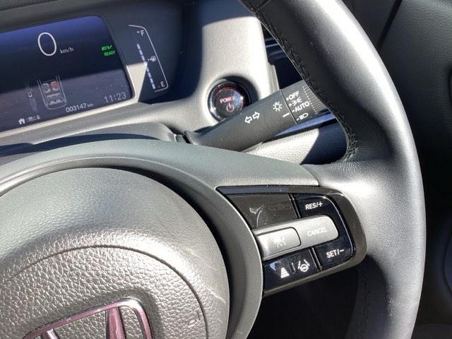 フィット ｅ：ＨＥＶホームブラックスタイル　フルセグナビ／ブルートゥース／ホンダコネクト　　　　　　　　　　　　　　　　　　ドラレコ（前後）　ホンダセンシング　ＬＥＤヘッド　純正ＡＷ（34枚目）